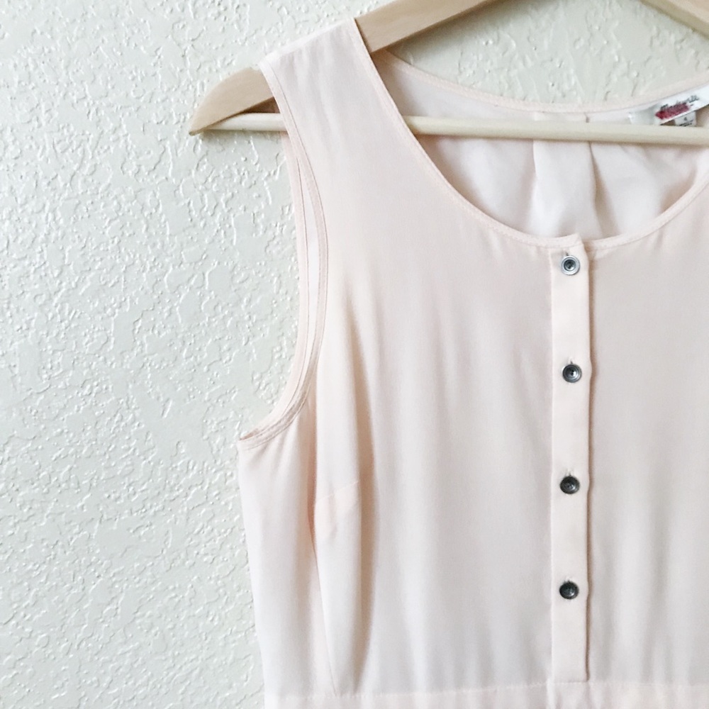 Madewell Silk Pleated Dress - Picture 4 of 7